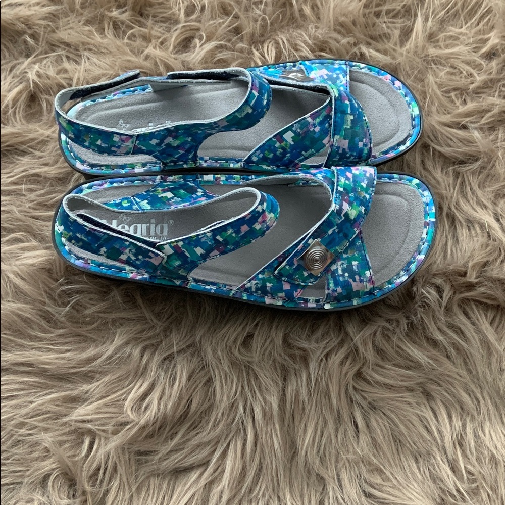 Alegria Verona Slingback Sandals Welcome Back Blotter Womans EU 41/US 10